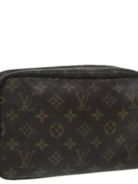 LOUIS VUITTON Monogram Trousse Toilette 23 Clutch Bag M47524 LV Auth ar121 - Picture 1 of 16